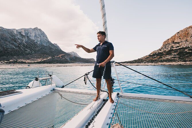 Balos & Gramvousa Luxury Catamaran Sailing Cruise from Kissamos - Authenticity and Value
