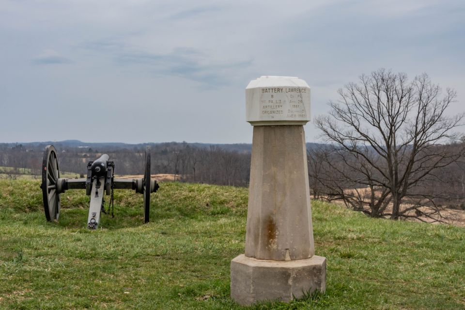 Baltimore & Gettysburg Historic Self-Driving Tour - Key Points