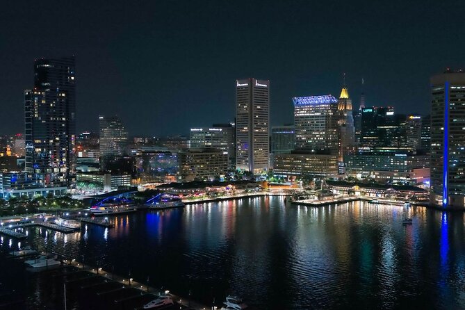 Baltimore Signature Dinner Cruise - The Patapsco River Backdrop