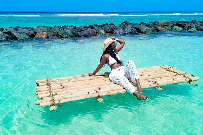 Bamboo Raft Drone Photoshoot in Barbados - Key Points