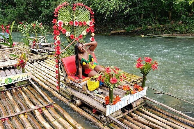 Bamboo Rafting and Limestone Foot Massage on Lethe River Private Tour - Key Points