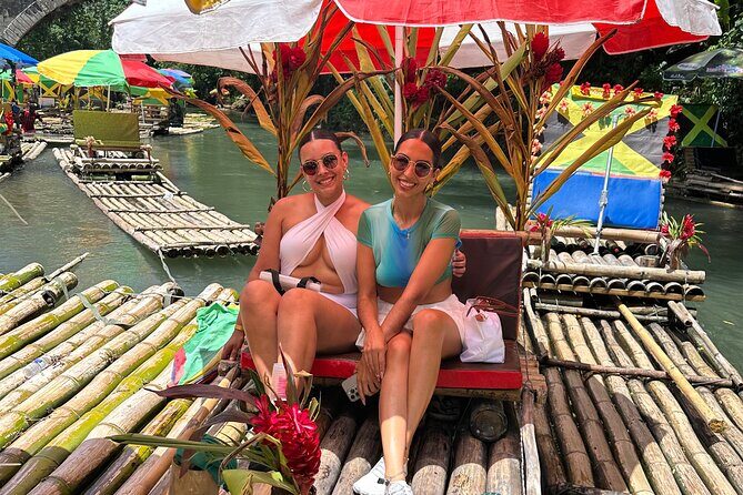 Bamboo Rafting, ATV, Seven Mile Beach and Ricks Cafe Tour - Key Points