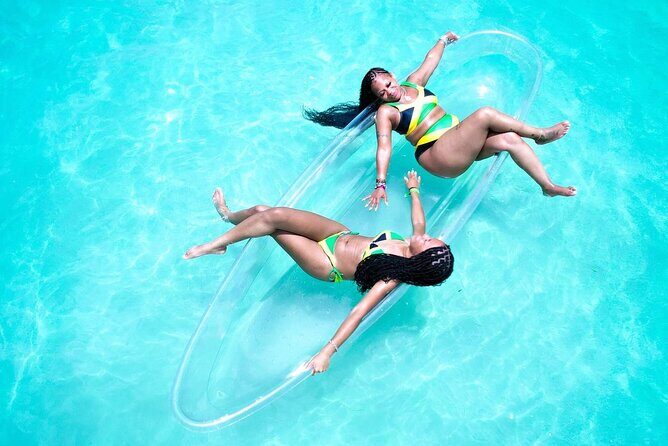 Bamboo Rafting & Clear Kayak Photoshoot Combo in Montego Bay - Key Points