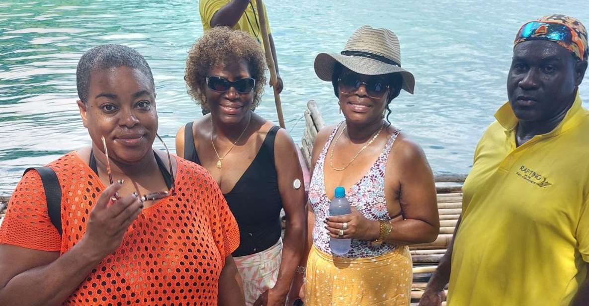 Bamboo Rafting, Frenchman Cove and Boston Bay Private Tour - Key Points
