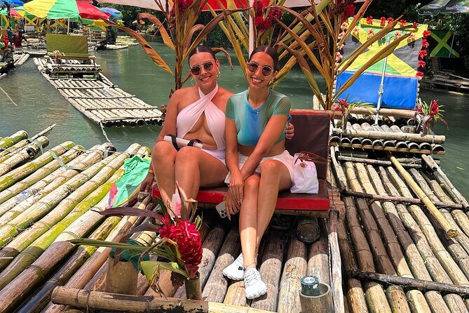 Bamboo Rafting, KFC stop and Souvenir Shopping with Transport - Key Points