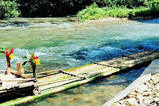 Bamboo Rafting, Limestone Foot Massage, Parasailing Private Tour - Scenic Forest Views