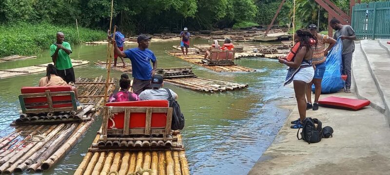 Bamboo River Rafting & Lime Stone Foot Massage - Detailed Breakdown of the Itinerary