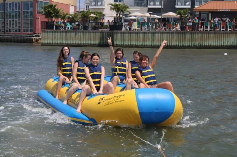 Banana Boat Rides in Ocean City, MD - The Itinerary: A Flurry of Water, Waves, and Views  