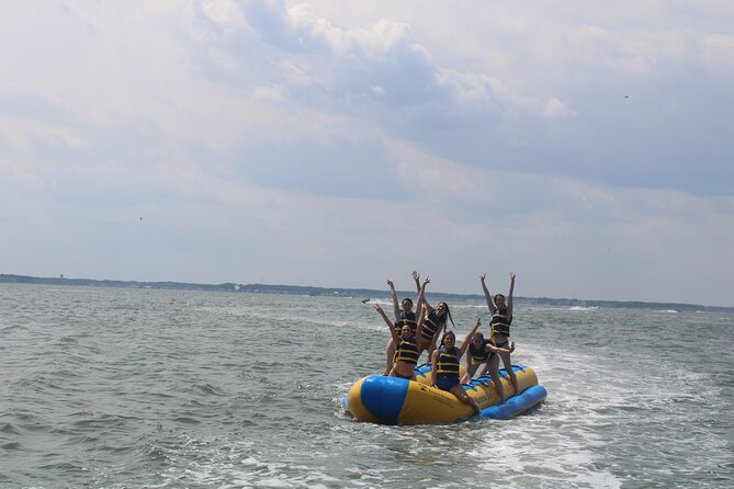 Banana Boat Rides in Ocean City, MD - Accessibility and Recommended Participants