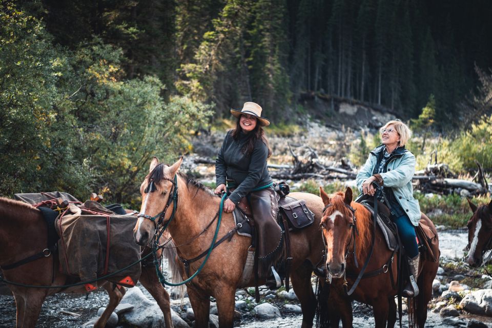 Banff: 2-Day Overnight Backcountry Lodge Trip by Horseback - Key Points
