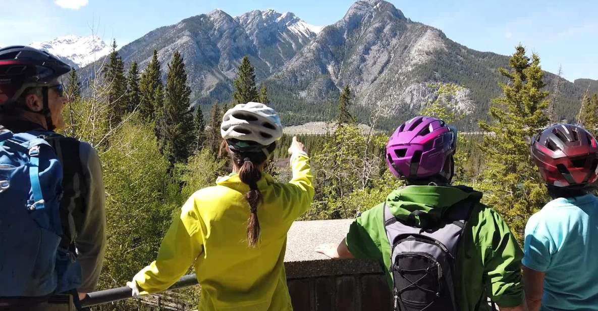 Banff: Bow River E-Bike Tour and Sundance Canyon Hike - Cave and Basin Visit
