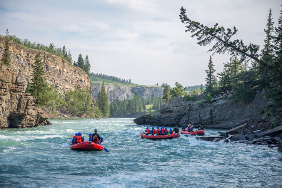 Banff: Horseshoe Canyon Whitewater Rafting Tour - Key Points