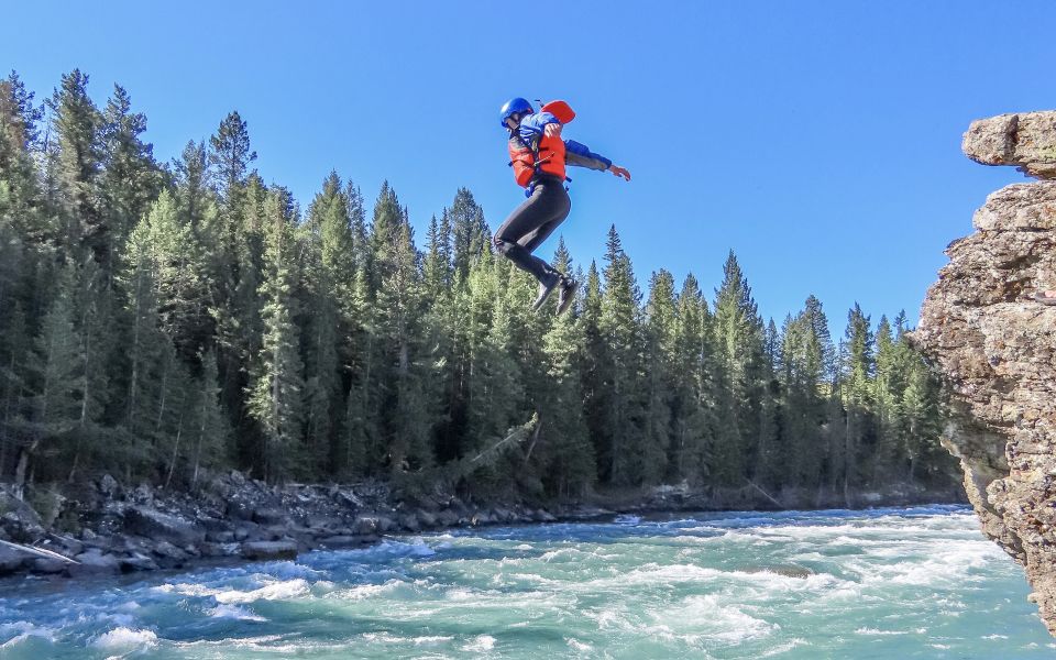 Banff: Horseshoe Canyon Whitewater Rafting Tour - Optional Cliff Jumping Experiences