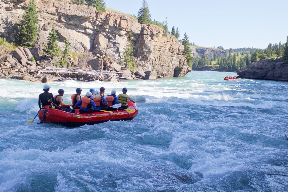Banff: Horseshoe Canyon Whitewater Rafting Tour - Tour Duration and Meeting Point