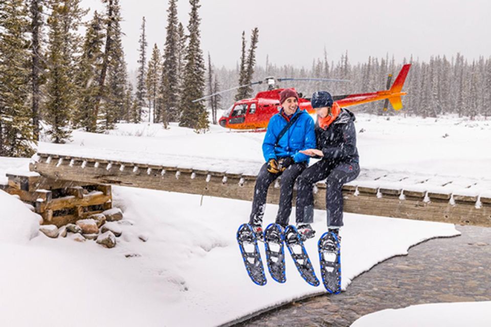 Banff/Jasper: Canadian Rockies Helicopter & Snowshoe Tour - Booking Information