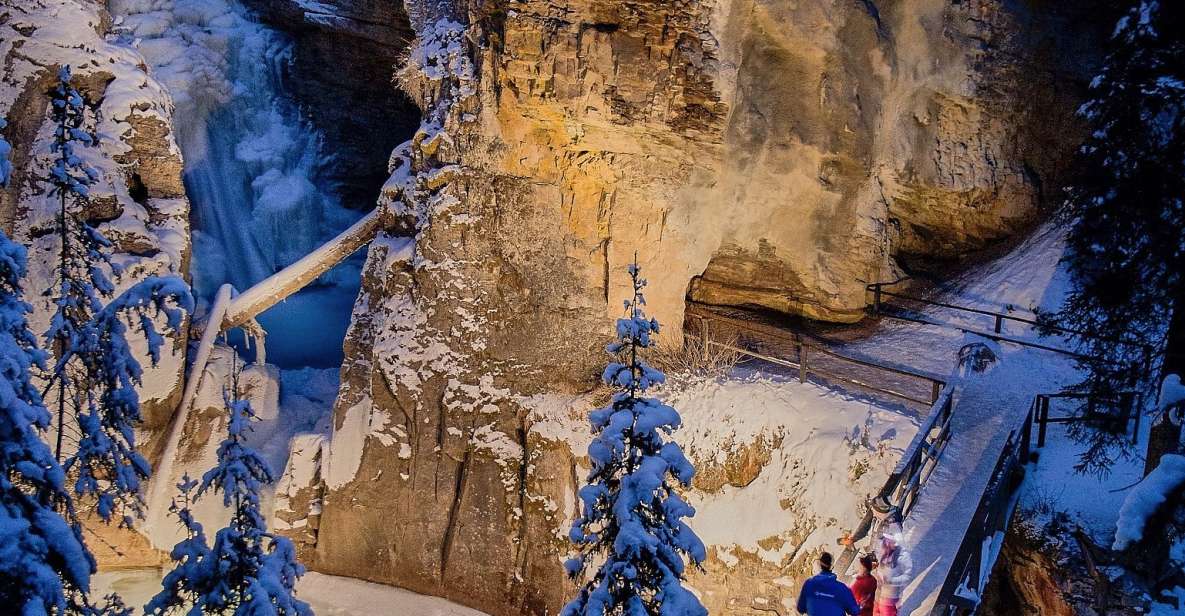 Banff: Johnston Canyon Evening Icewalk - Key Points