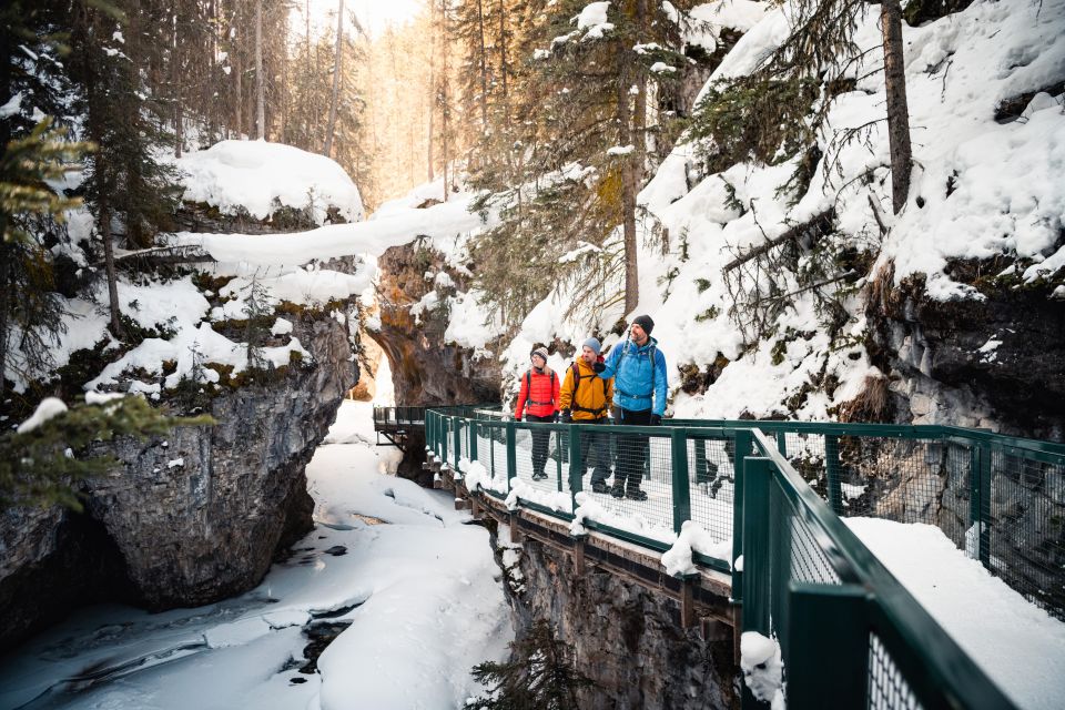 Banff: Morning or Afternoon Johnston Canyon Icewalk - Key Points