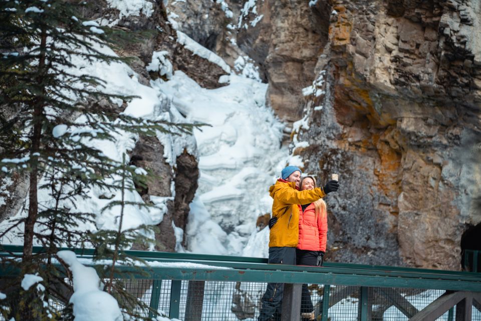 Banff: Morning or Afternoon Johnston Canyon Icewalk - Learning About the Areas History and Geology