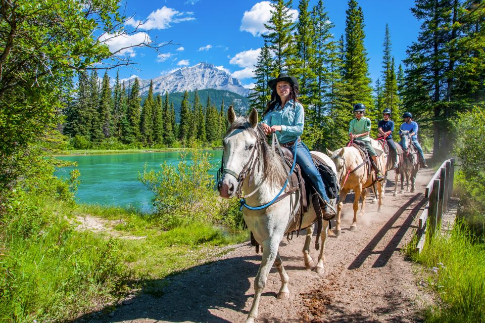 Banff National Park: 1-Hour Bow River Horseback Ride - Historic Cave and Basin
