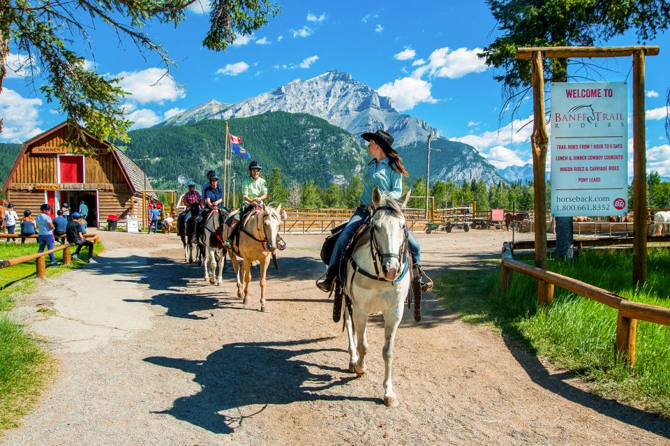 Banff National Park: 1-Hour Bow River Horseback Ride - Friendly Horses for Riders