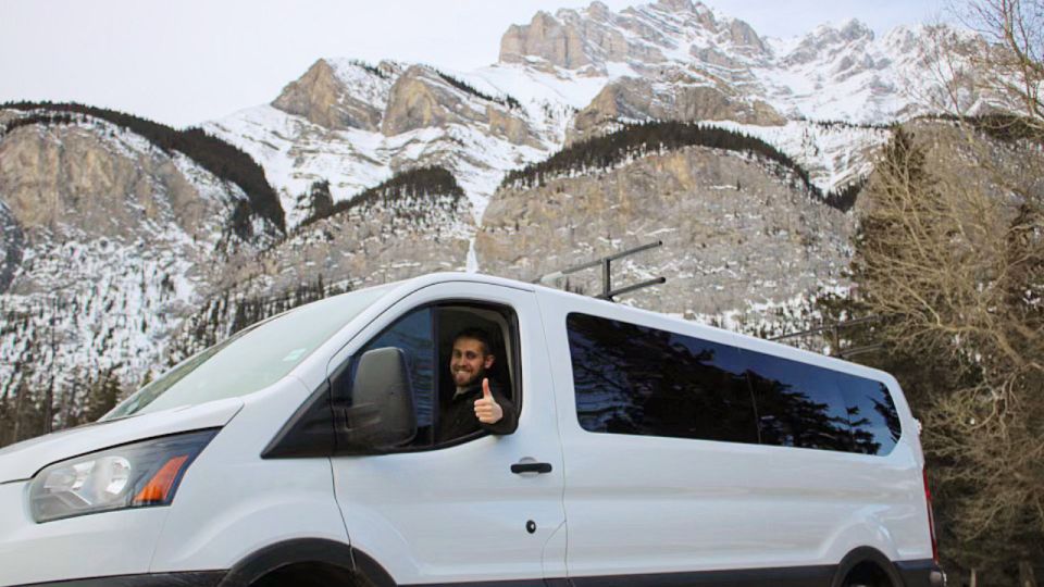 Banff or Canmore: Private Transfer to Calgary - Orientation Tour at Destination