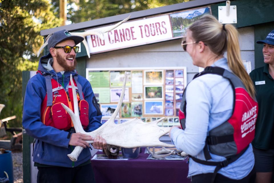 Banff: Wildlife on the Bow River Big Canoe Tour - Key Points