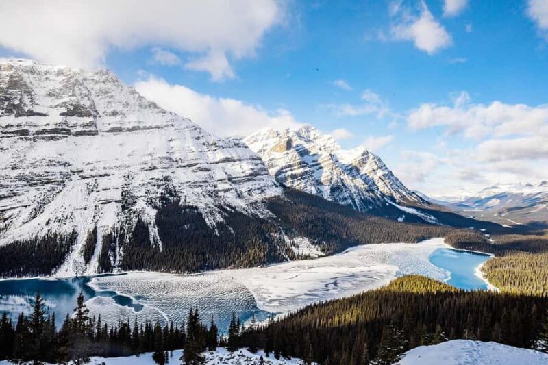 Banff: Winter Canyons and Lakes Tour Adventure - Key Points