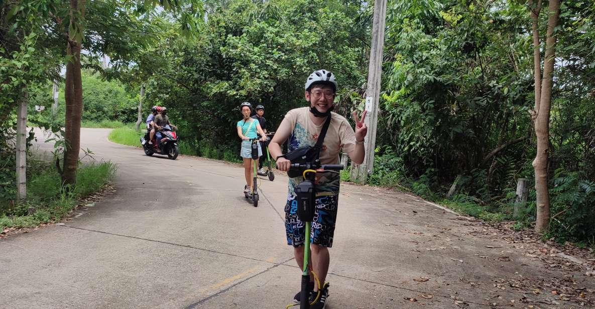 Bangkok: Bang Kachao E-Scooter Jungle Tour - Sri Nakhon Khuean Khan Park