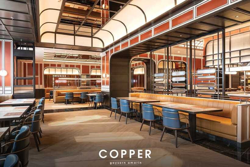 Bangkok: Copper Beyond Buffet Gaysorn Amarin - Sushi and Sashimi Corner