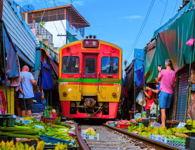 Bangkok: Damnoen Saduak Floating Market & Train Market Tour - Tour Overview and Pricing