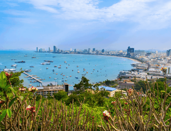 Bangkok: Day Trip to Pattaya Beaches and Sanctuary of Truth - Pattaya Viewpoint Hike