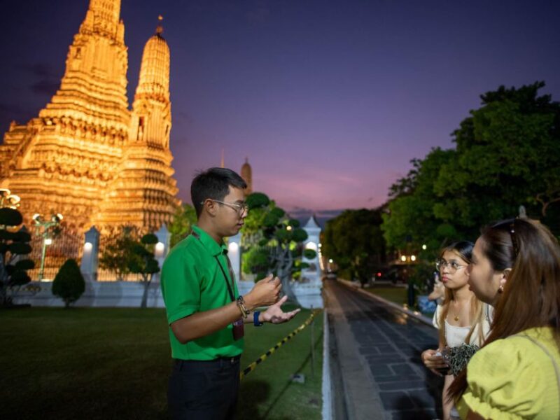 Bangkok: Evening Tour With Wat Arun, Wat Pho & Tuk Tuk Ride - Customer Experience