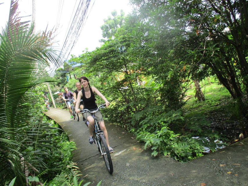 Bangkok Full-Day Bike Tour With Boat Transfer and Lunch - Cross Chao Phraya River