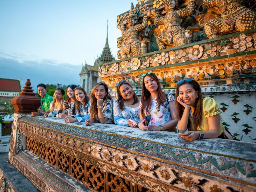 Bangkok: Grand Palace and Wat Arun Guided Walking Tour - Exploring the Grand Palace