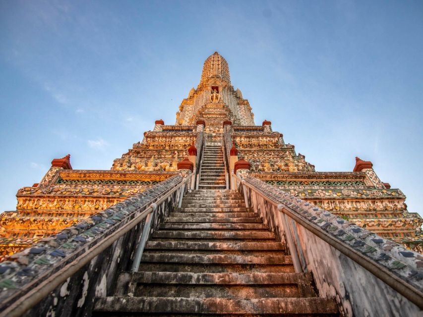 Bangkok: Grand Palace and Wat Arun Guided Walking Tour - Marveling at Wat Arun
