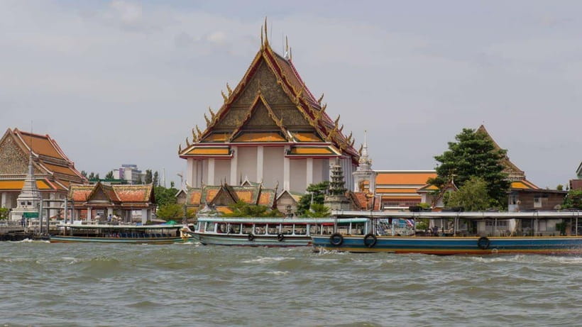 Bangkok: Grand Palace, Wat Arun, and Marble Temple Tour - Discovering Wat Arun