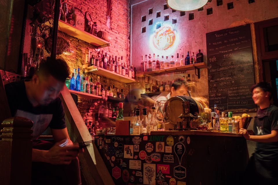 Bangkok: Guided Bar Hopping Night Tour With Private Option - Unique Cocktail Offerings