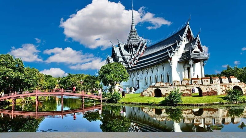 BANGKOK : Highlights Tour With Museum Park & Rural Temple - Wat Asokaram: Serene Temple in Mangrove Forest