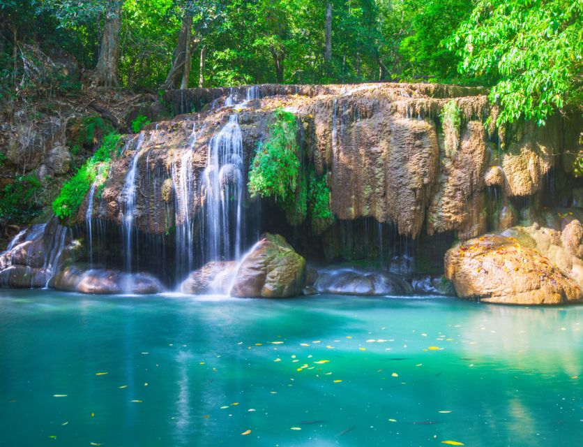 Bangkok: Kanchanaburi Lake, Erawan Waterfall and Kwai Bridge - Srinakarin Dam
