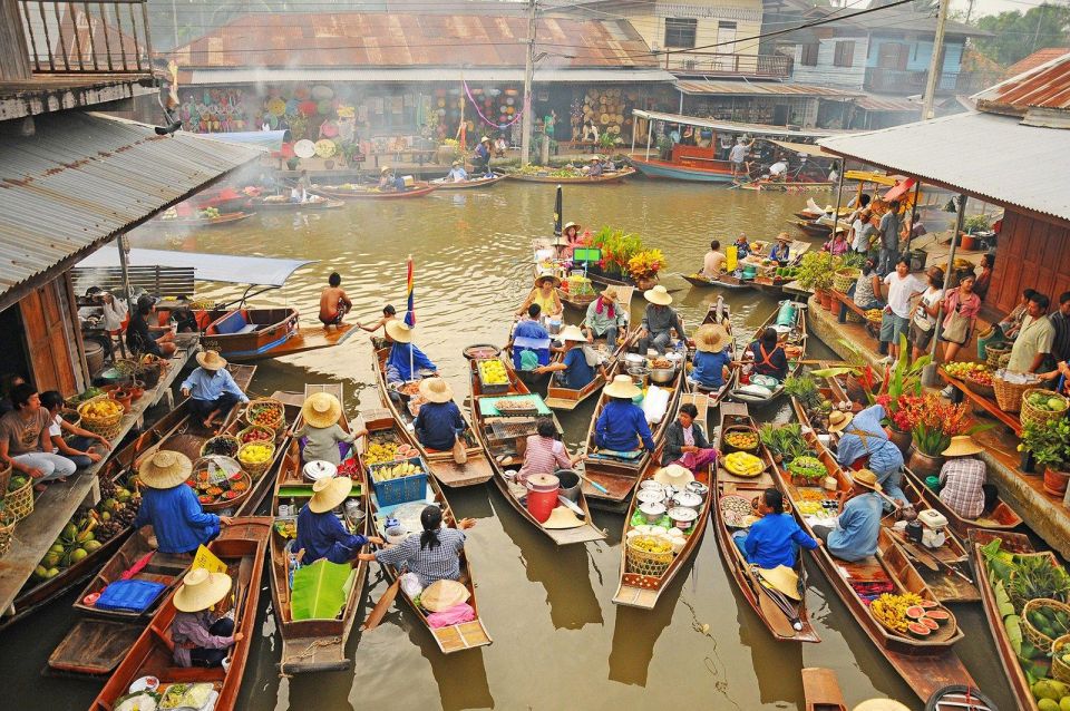 Bangkok: Maeklong Train Market & Amphawa Floating Market - Tour Duration and Transportation