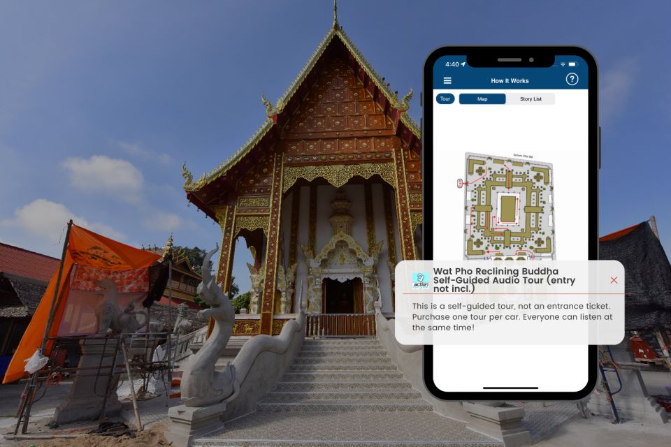 Bangkok: Reclining Buddha (Wat Pho) Self-Guided Audio Tour - Price and Booking