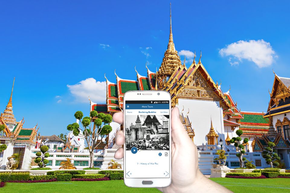 Bangkok: Reclining Buddha (Wat Pho) Self-Guided Audio Tour - Inclusions in the Tour