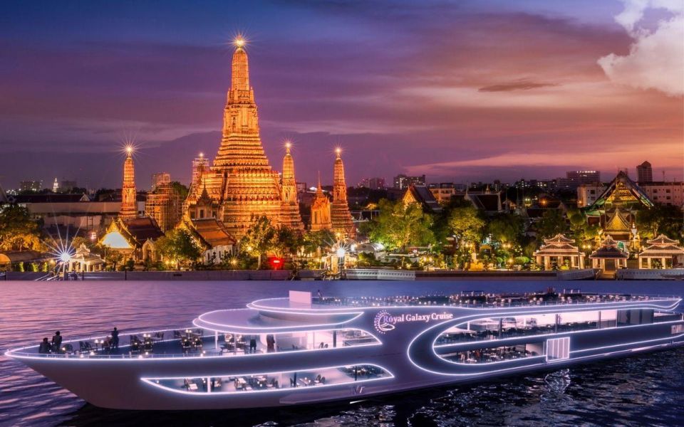 Bangkok: Royal Galaxy Chao Phraya River Dinner Cruise - Key Points