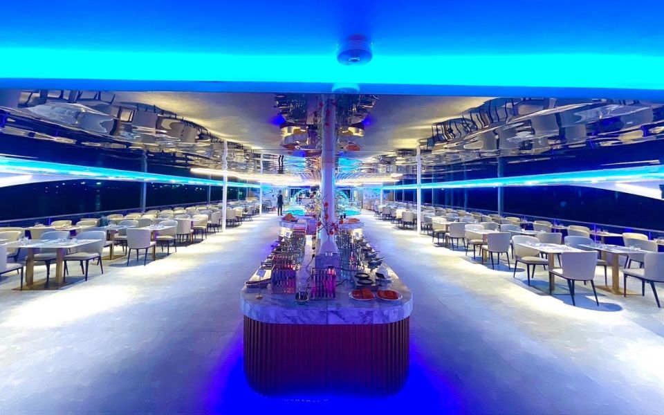 Bangkok: Royal Galaxy Chao Phraya River Dinner Cruise - River Scenery