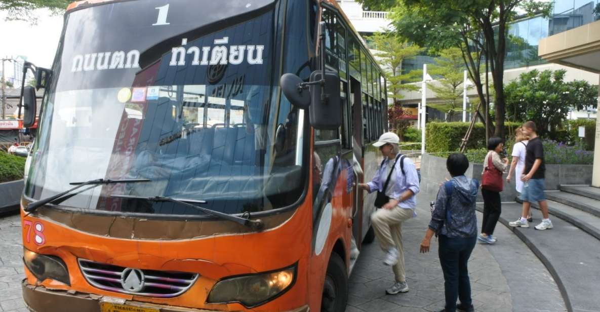 Bangkok Safari: Palace and Temple Tour With Lunch - Bustling Local Markets