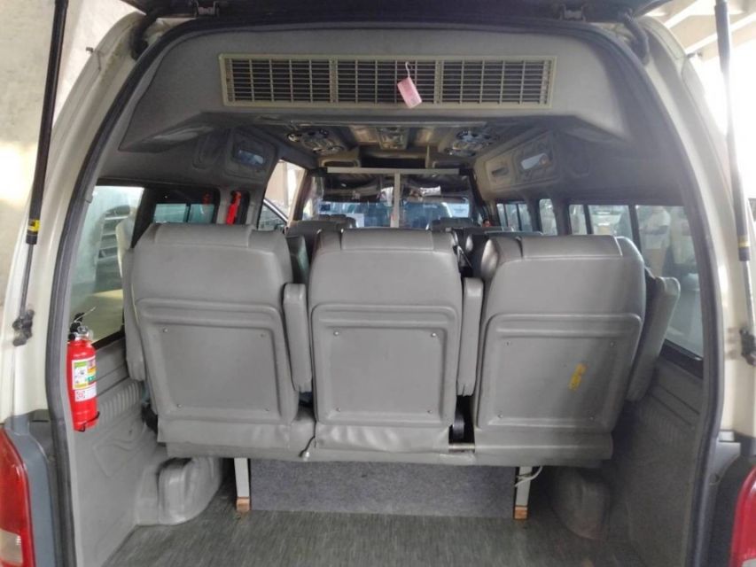 Bangkok: Suvarnabhumi Airport Van Transfer - Booking Information