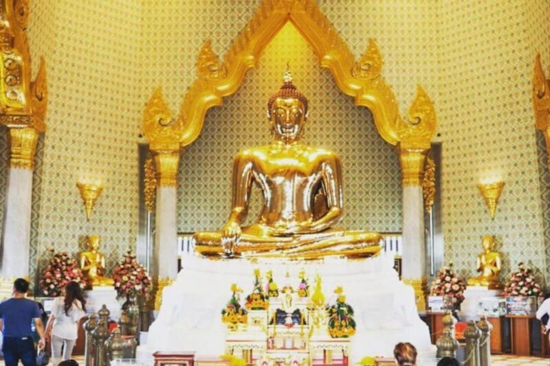 Bangkok: Temple Tour (Golden Buddha + Mini Reclining Buddha) - Itinerary Highlights