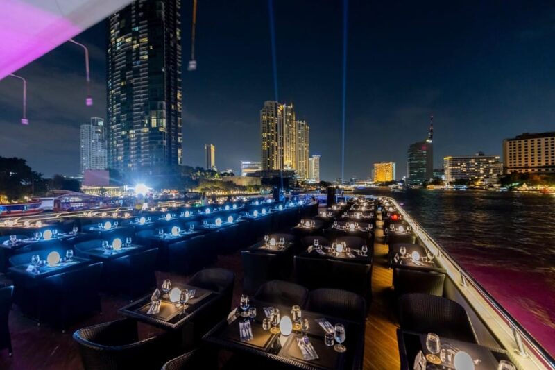 Bangkok: the Opulence Buffet Dinner Cruise With Live Band - Dining and Cuisine
