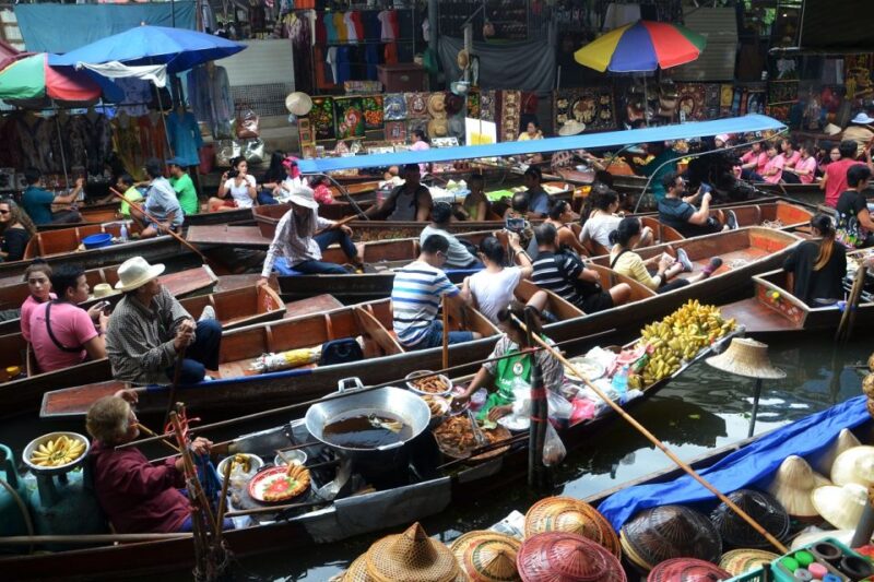 Bangkok: Train Market & Floating Market With Boat Ride - Key Points