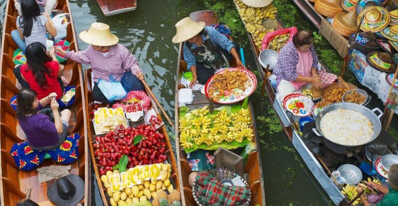 Bangkok: Train Market & Floating Market With Boat Ride - Itinerary and Highlights